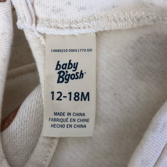 OSHKOSH B’GOSH | Polka Dot Fleece Sweater - Picture 7 of 8